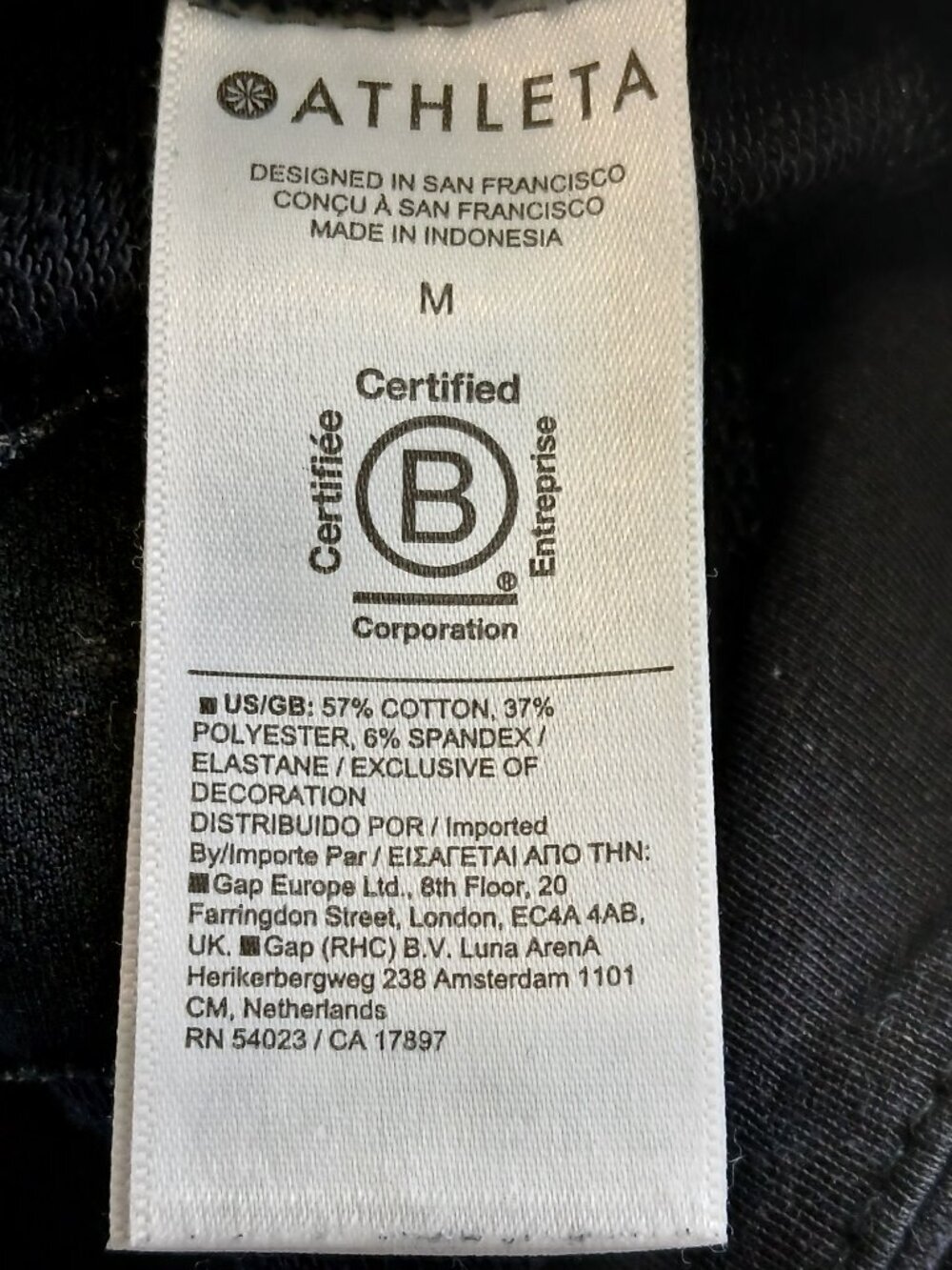 Athleta 1/4 Zip Retroterry Pullover Sweatshirt Size Medium - Picture 8 of 8